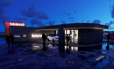 Sölusvæðið okkar